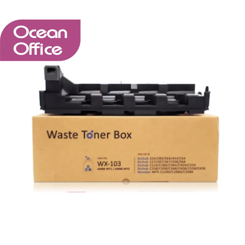 

1pcs WX-103 Drum Unit for Konica Minolta BH C258 C308 C368 C454 C554 Waste Powder Box C458 C558 C658