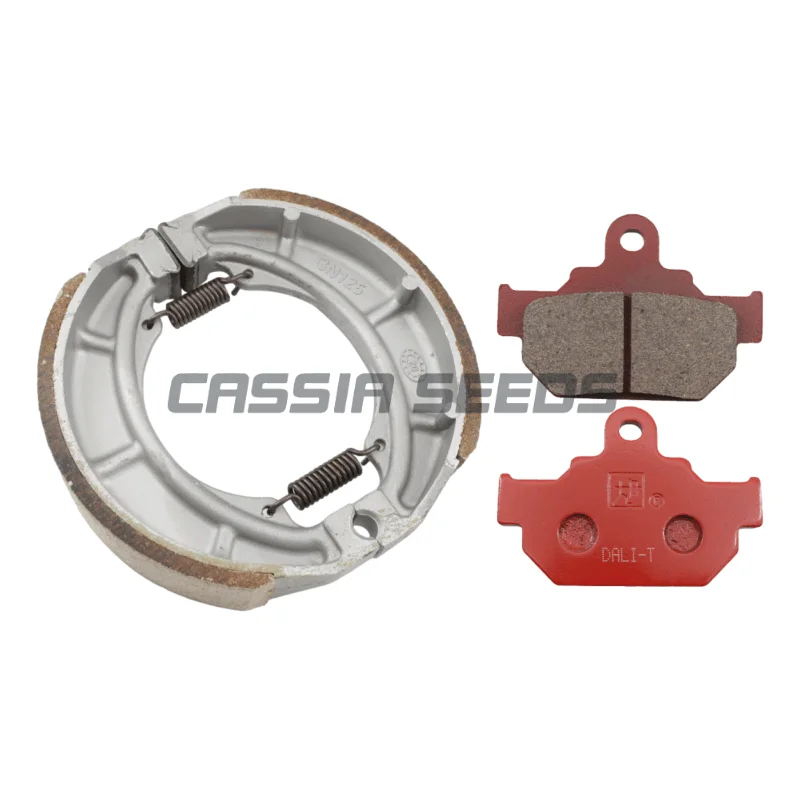 

Один комплект передних и задних тормозных колодок для Suzuki Marauder, GZ125, GZ250, 1998-2010, Intruder VL125, VL250, LC250, 2000-2007