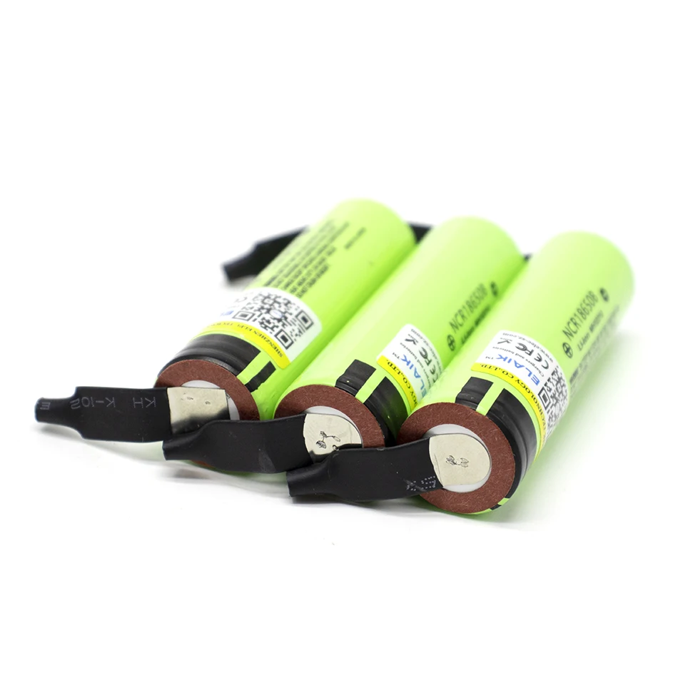 5 шт. ELAIK 34B 18650 NCR18650B 3 7 В 3400 мАч литиевая аккумуляторная батарея для аккумулятора +