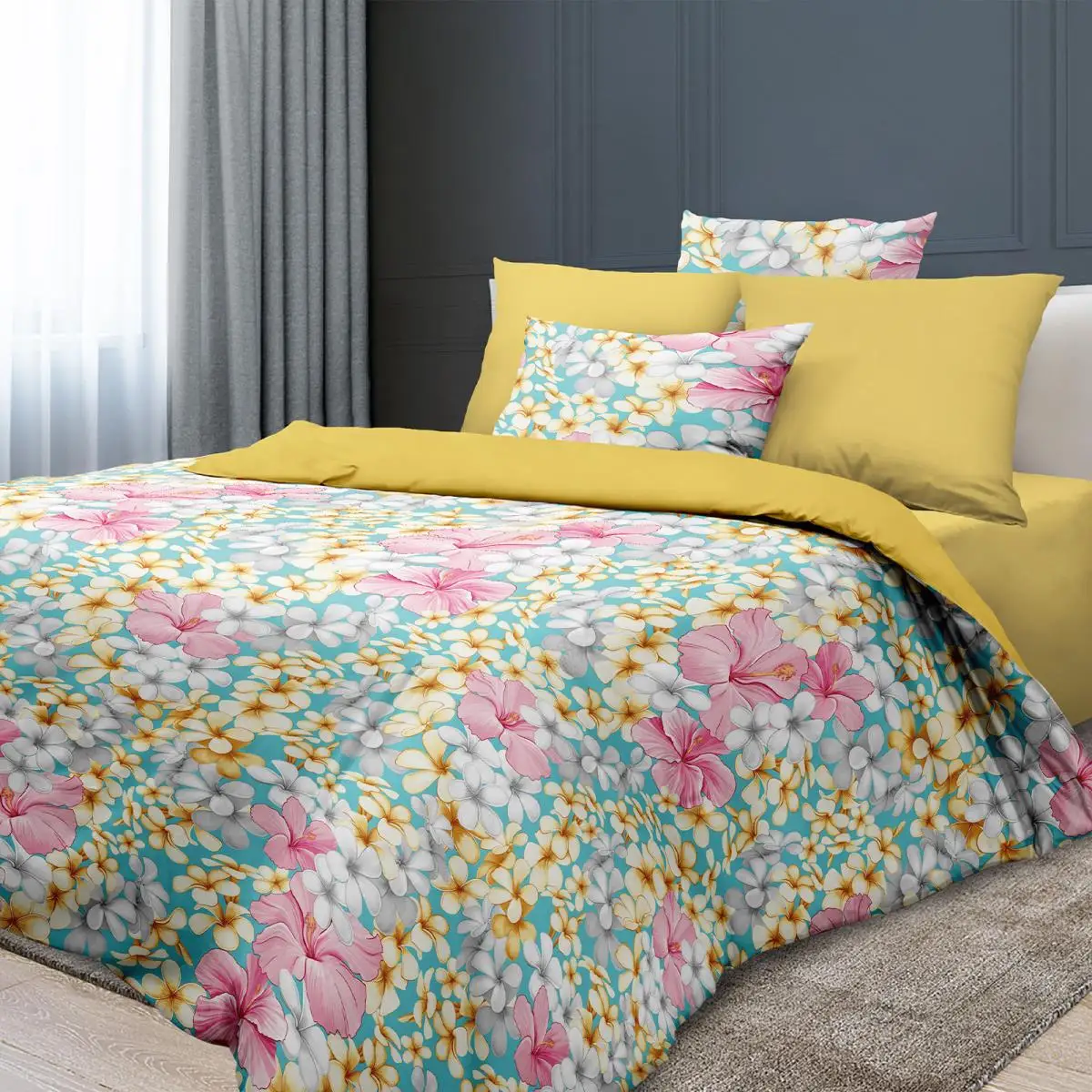 КПБ Перкаль Постельное белье перкаль адениум (без компаньона) |