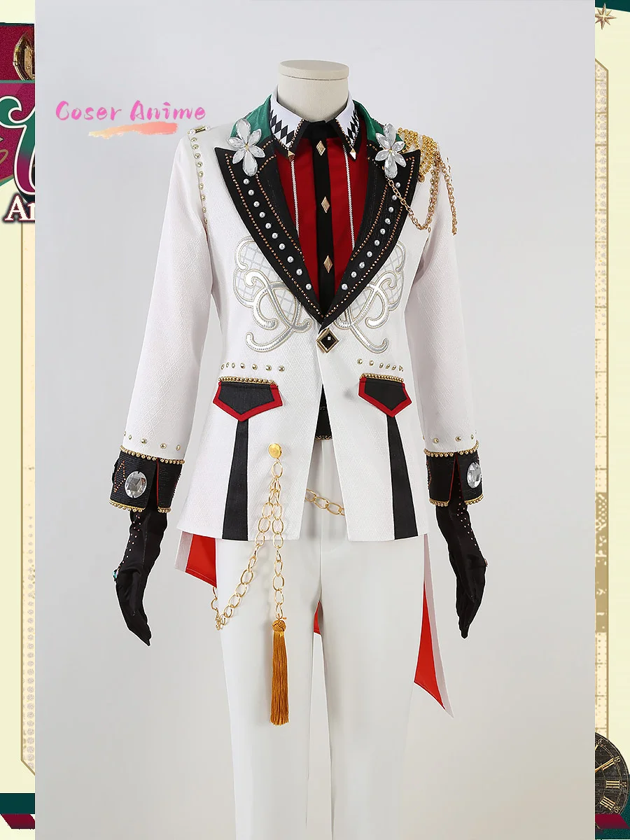 Фото Костюм для косплея Хибики Ватару из игры Ensemble Stars, униформа для Хэллоуина, карнавала, рождественской вечеринки, ролевых игр. №4