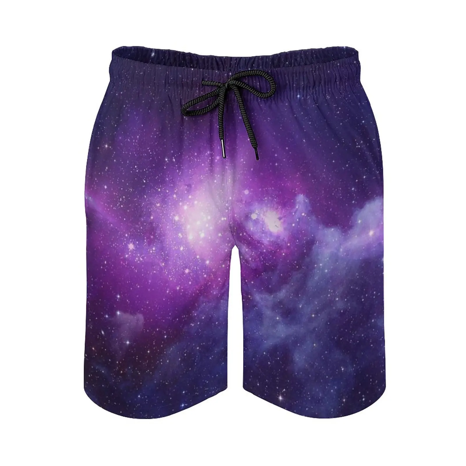 

Galaxy Quick Dry Summer Mens Beach Board Shorts Briefs For Man Gym Pants Shorts Galaxy Cheap Space Awesome Purple Stars Star