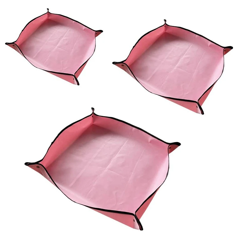 

3 шт., водонепроницаемый садовый коврик для пересадки растений