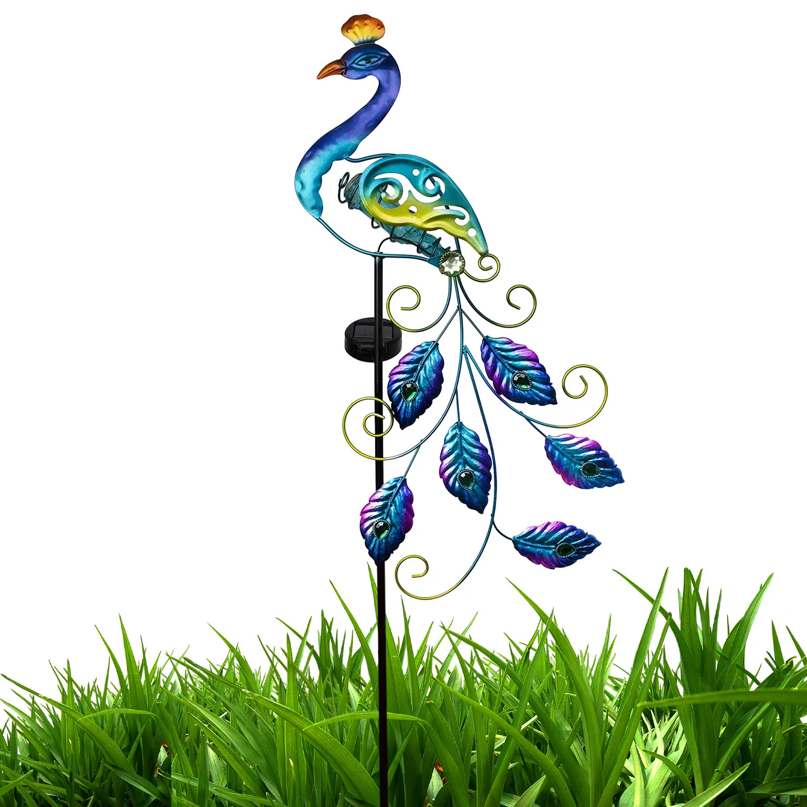 

Садовый светильник на солнечной батарее, s-образный колпачок для наружного декоративного светильника на солнечной батарее, уличсветильник ...