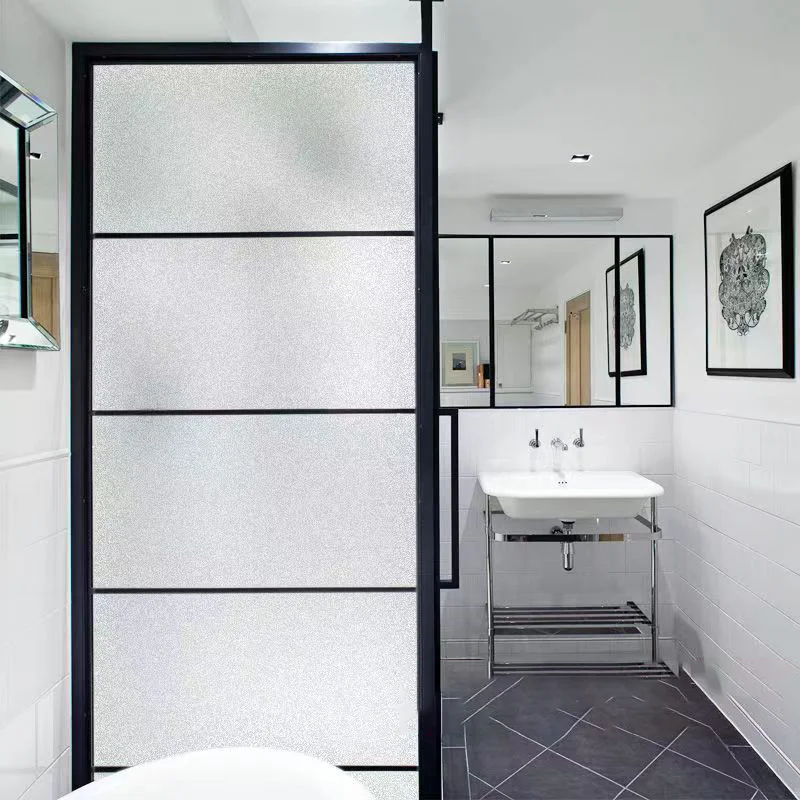 Матовая оконная 3d-пленка декоративная УФ-наклейка для окон матовая