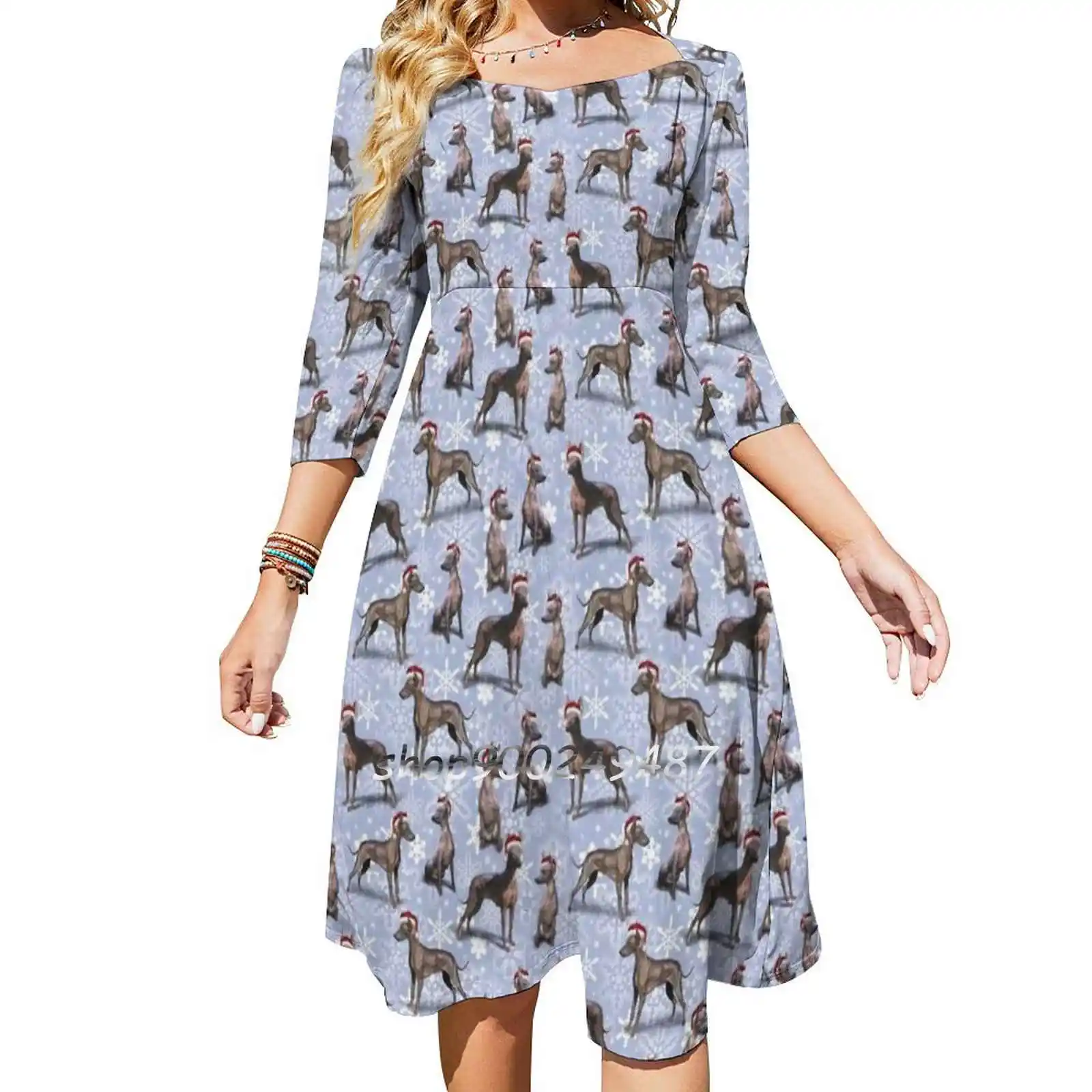 Мексиканское бесшерстное Xoloitzcuintle Xolo Dog вечерние платья миди сексуальное платье