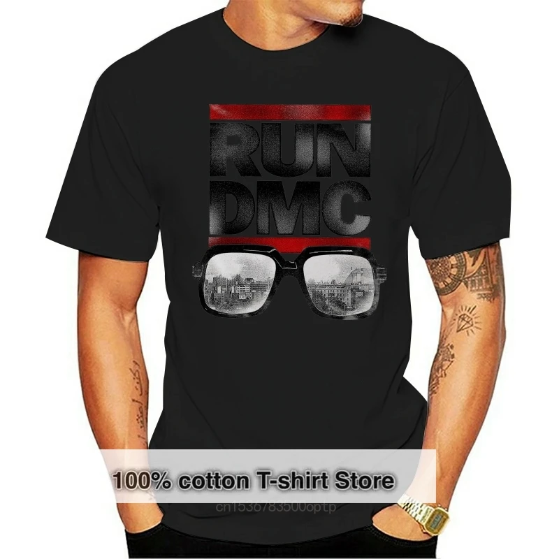 

Run Dmc 'Glasses Nyc' T Shirt New & Official