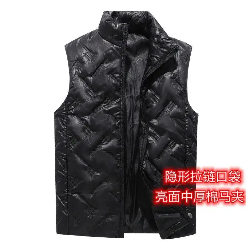 Clothing Vest Jacket Mens New Autumn Warm Sleeveless Jacket Male Winter Casual Waistcoat Men Vest Plus Size Veste Homme