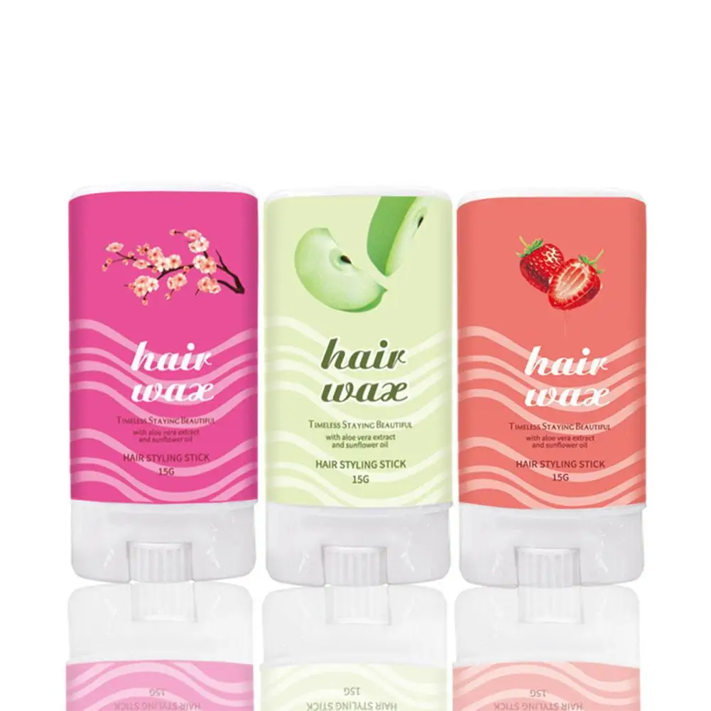 Восковая помада для волос инструмент удаления сломанных и пушистых восковая не