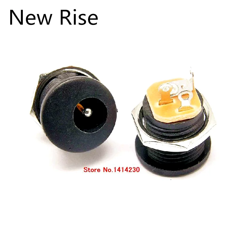 

50 шт. DC-022 5,5x2,1 мм 5,5*2,1 мм разъем питания постоянного тока для монтажа на панели DC022 5,5-2,1