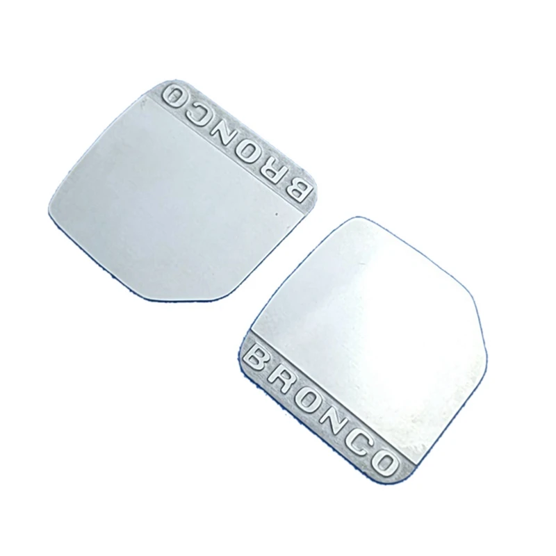 

Stainless Steel Metal Rearview Lens Mirror For Traxxas Trx4 92076-4 New Bronco Parts