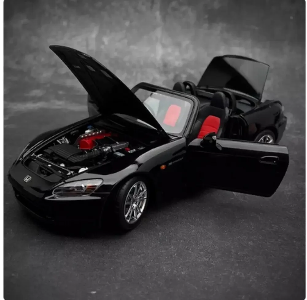 Motorhelix 1/18 для Honda AP2 S2000 модель автомобиля из сплава металла имитация игрушки