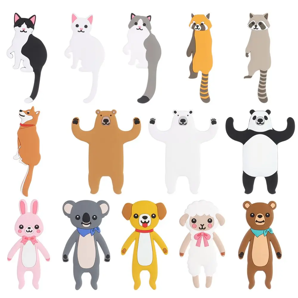 

Качественный домашний декоративный держатель для ключей, настенный крючок-органайзер для кухни, сгибаемые крючки, наклейка на холодильник,...