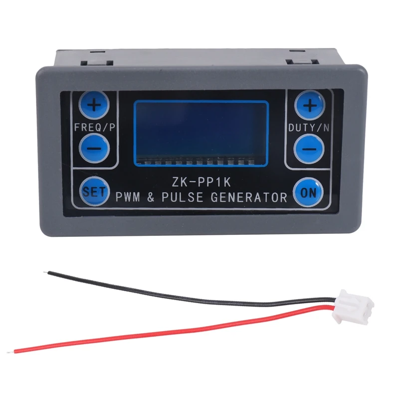 

PWM Pulse Generator, Dual Mode Adjustable Function Generator Variable Pulse Width Frequency Duty Cycle Square Rectangular Wave S