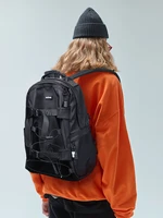 vaoper street workwear college style waterproof nylon skateboard backpack computer bag student t shirt schoolbag fashion
