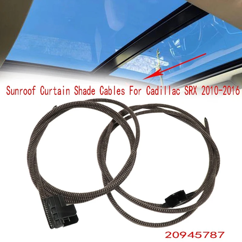 20945787 автомобильные солнцезащитные шторы затеняющие кабели для Cadillac SRX 2010-2016