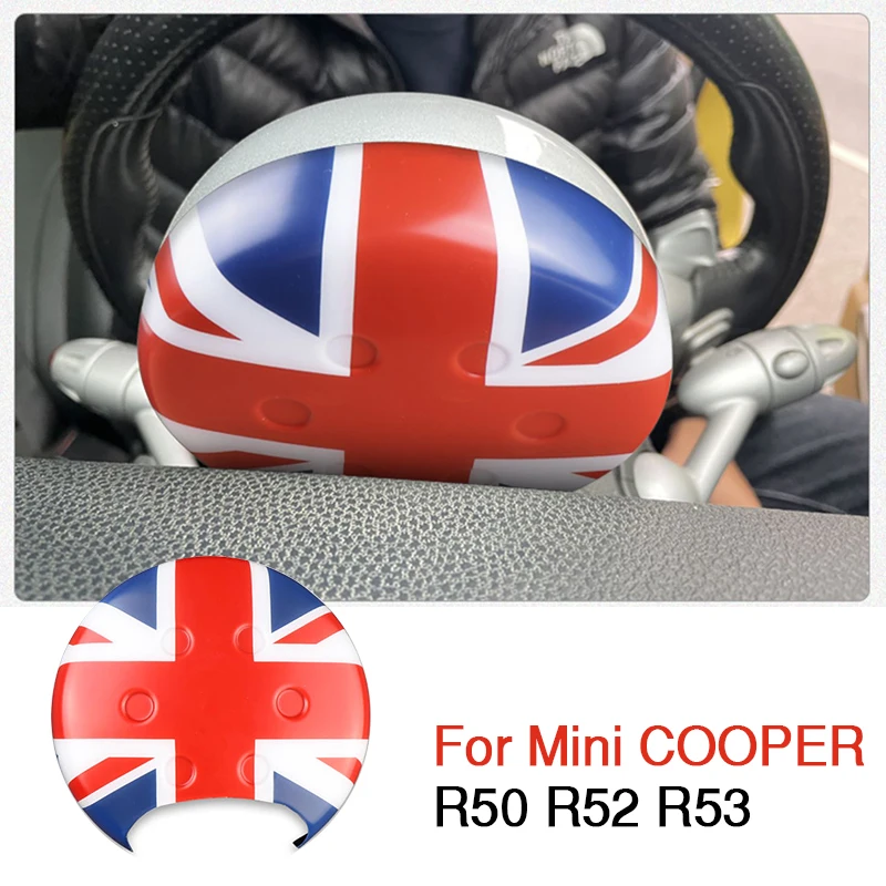 

1Pcs Car Tachometer Decorative Cover Ring Modification Shell Stickers For BMW MINI ONE COOPER R50 R52 R53 Interior Accessories