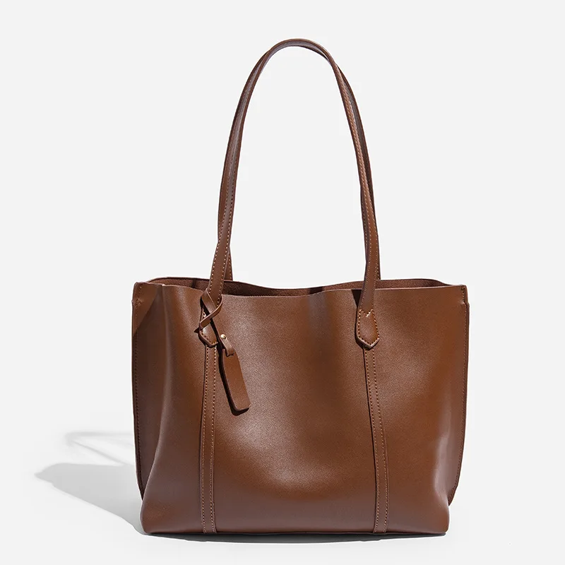 

New Gifts Bag Handbags for Women Trend Totebags Zipper Leather Capacity Shopping Shoulder Bags for Women Girls Summer Simple