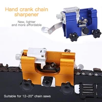 portable chainsaw sharpener with 3 sharpening heads manual chainsaw chain sharpening gasoline chainsaw sharpening repair tools