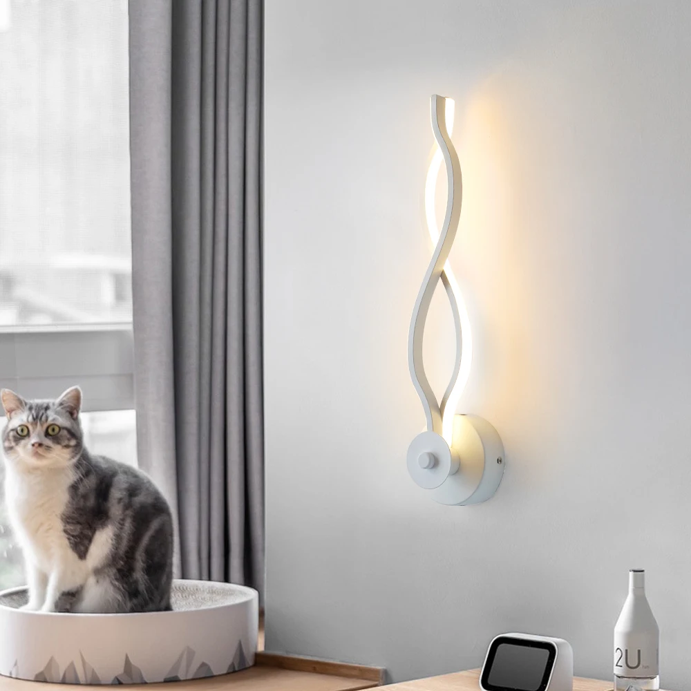 Led Wall Light Nordic Modern Minimalist Wall Lamps For Home Living Room Decor Bedroom Bedside Wall Sconce Lighting Fixture