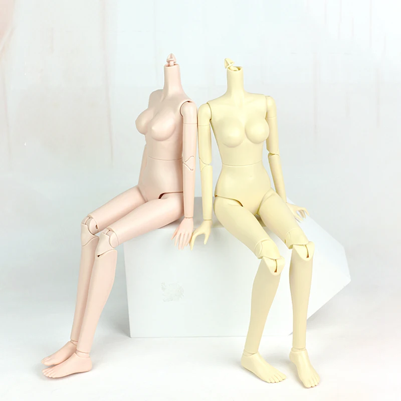 

16 inch Doll Body White Pink Skin Body For SD OB PB BJD 1/4 Doll