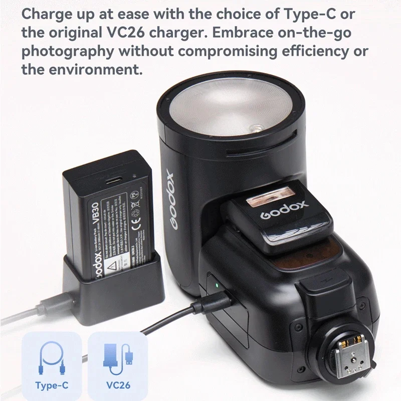 Беспроводная вспышка Godox V1 Pro V1Pro TTL для камеры