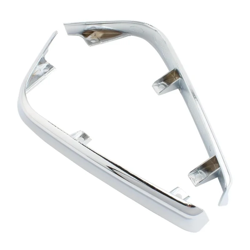 

Motorcycle Trunk Lower Saddlebag Side Fairings Bent Trims Cover for Honda Goldwing GL1800 2001-2011 Chrome