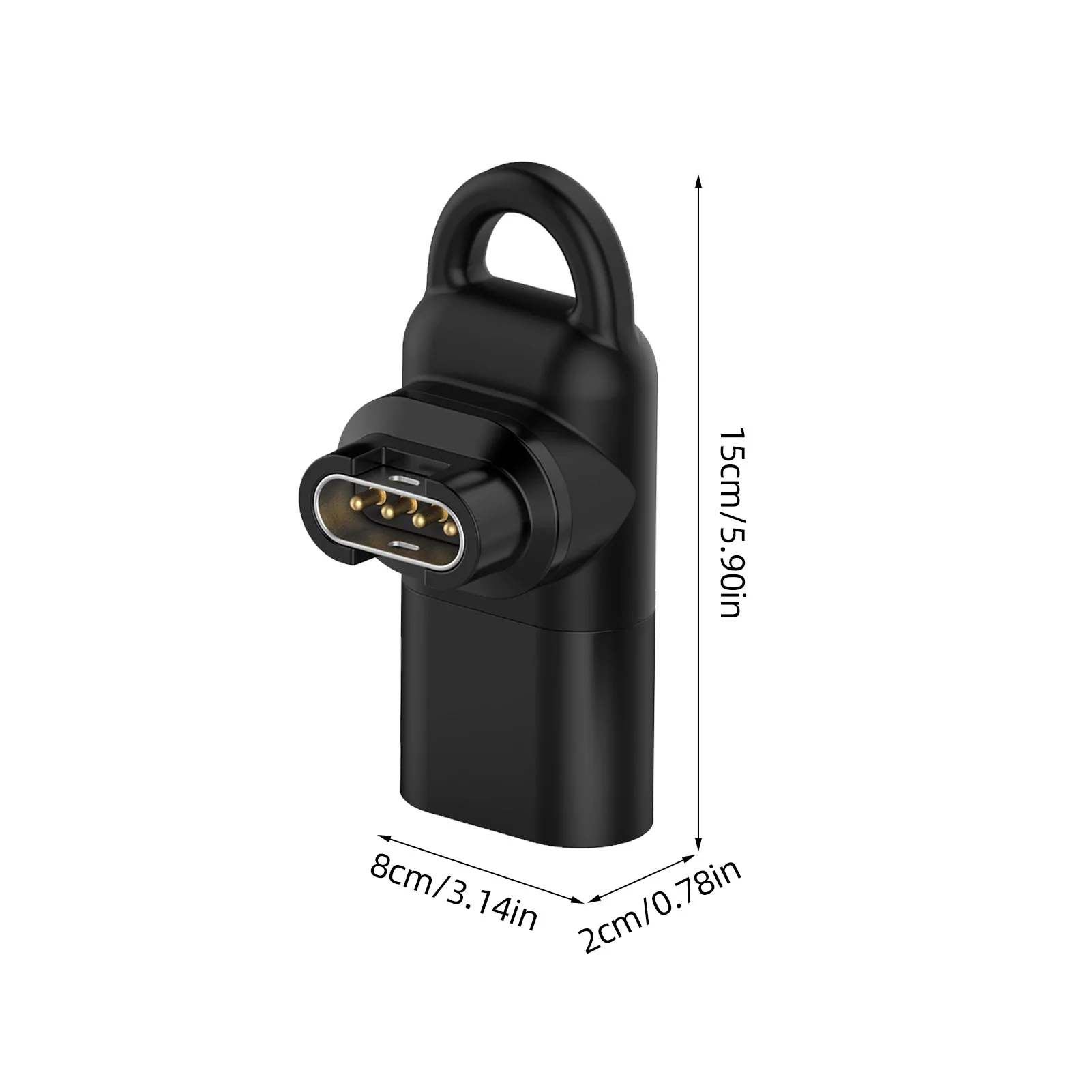 Адаптер для зарядного устройства с разъемом типа C/IOS/Micro USB на 4 контакта Garmin Fenix 7 7x