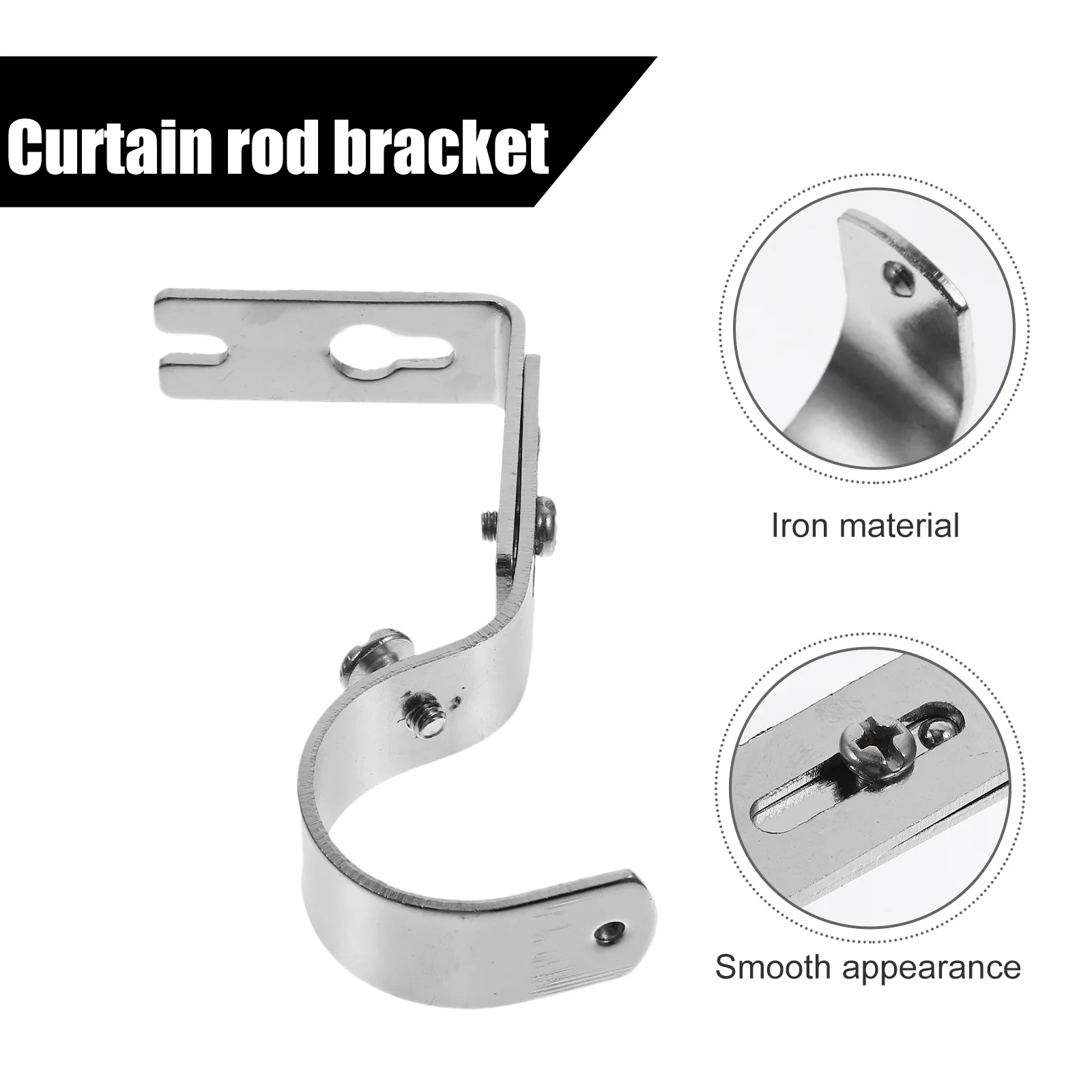 Кронштейн для карниза Кронштейны крепления стойки Опорный держатель Крючки