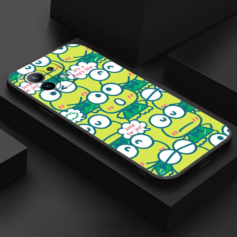 Чехол с рисунком зеленой лягушки K-Keroppis для Poco X6 X7 X8 M6 M7 M8 F6 F7 Pro Max, для Xiaomi 17T PRO 12T 13T 14T 15T 15 F8 Ultra Cover (art.: 3920dbe4fb6b2) - 3920dbe4fb6b2
