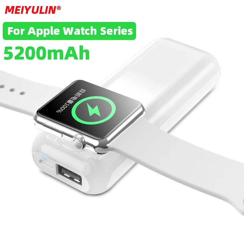 Мини-Power Bank магнитная беспроводная зарядка 5000 мАч портативная внешняя