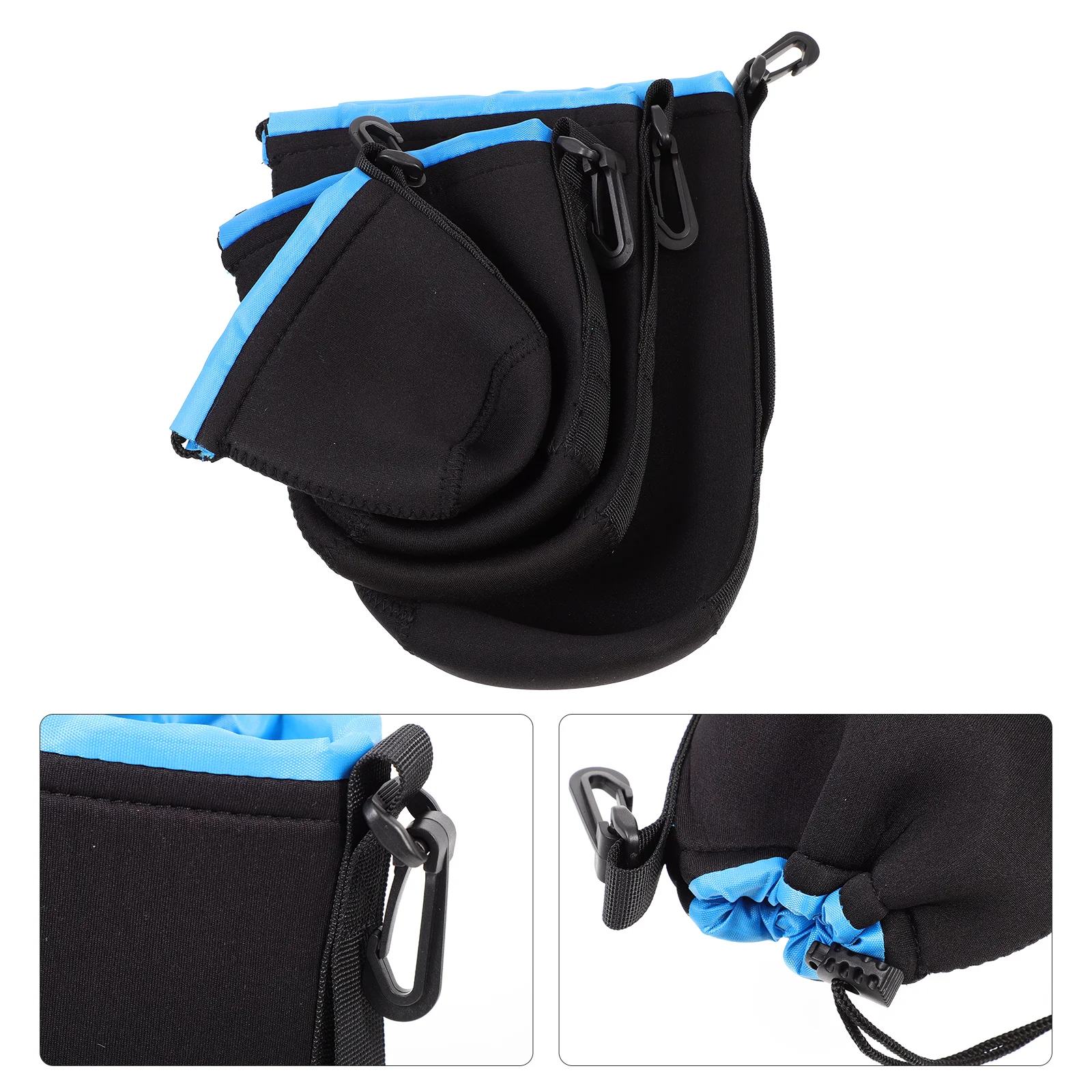 

Lens Pouch Camera Bag Neoprene Case Dslr Storage Small Travel