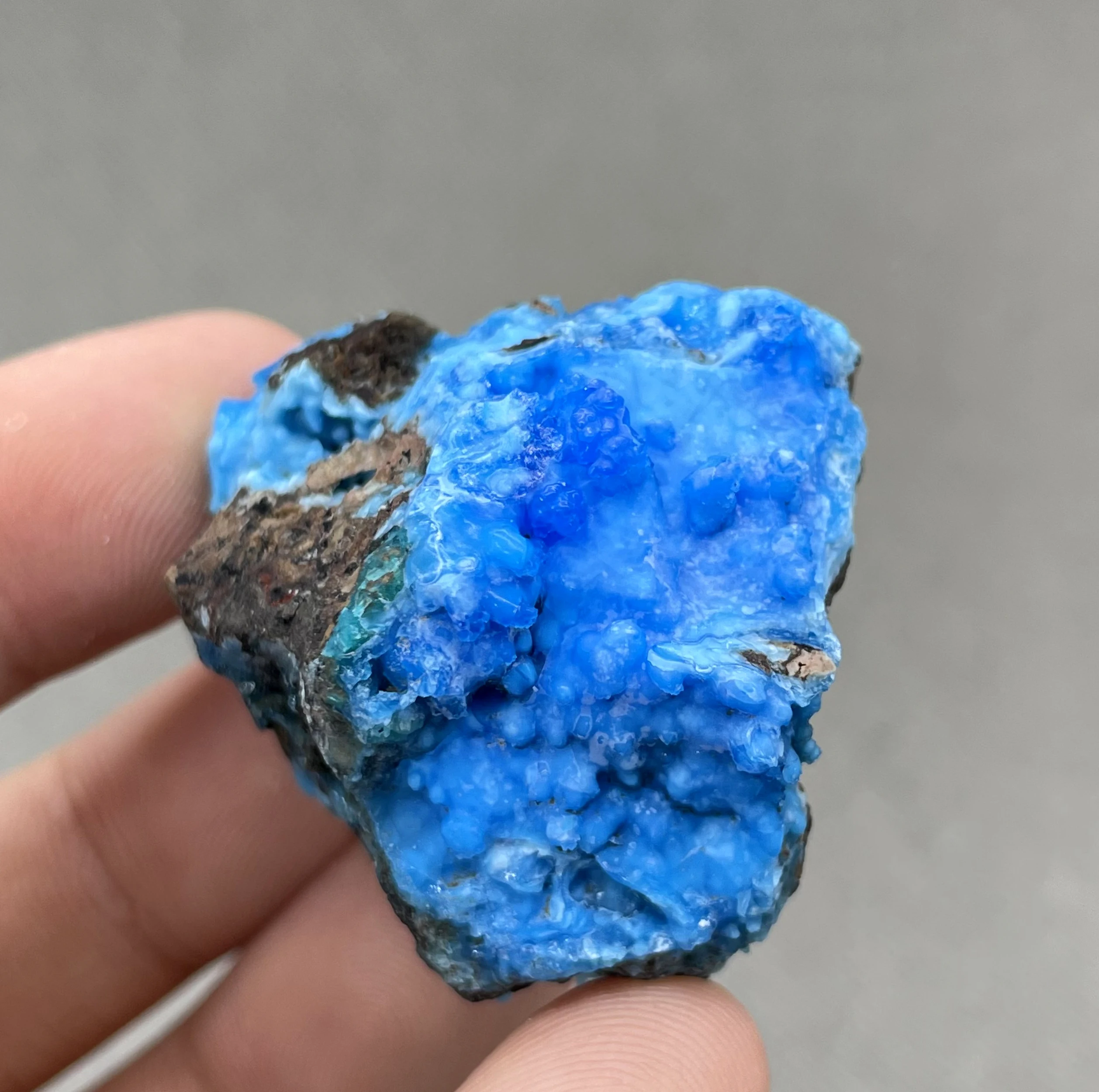 

NEW! BEST! 22g natura blue gibbsite mineral specimen stones and crystals healing crystals