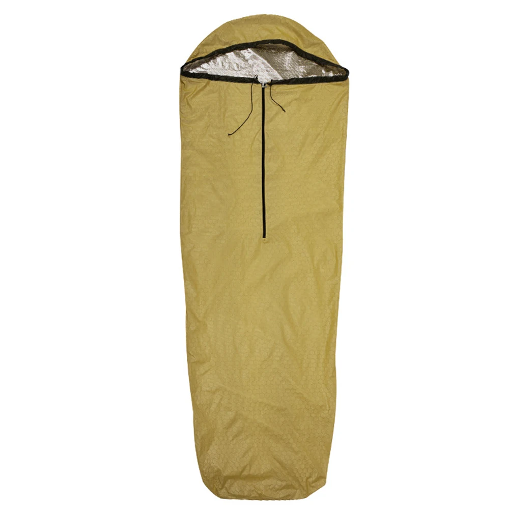 

Outdoor Sleeping Bags Portable Emergency Sleeping Bag Light-weight Nylon Sleeping Bag for Outdoor Adventure Camping Travel