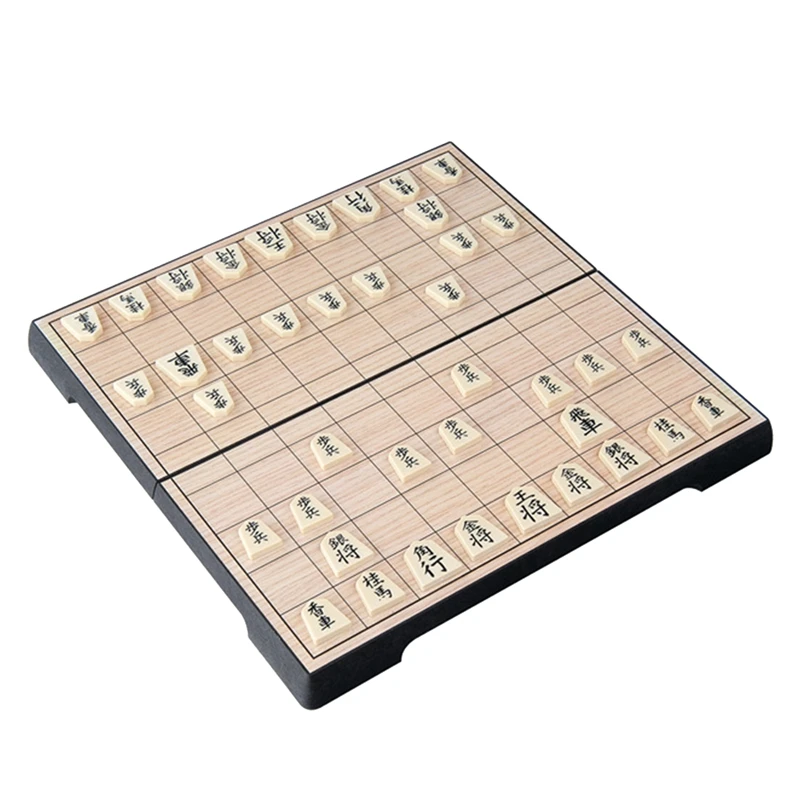 

Japan Shogi Magnetic Chess Japanese Chess Game Board Game Intelligence Toy Travel Foldable