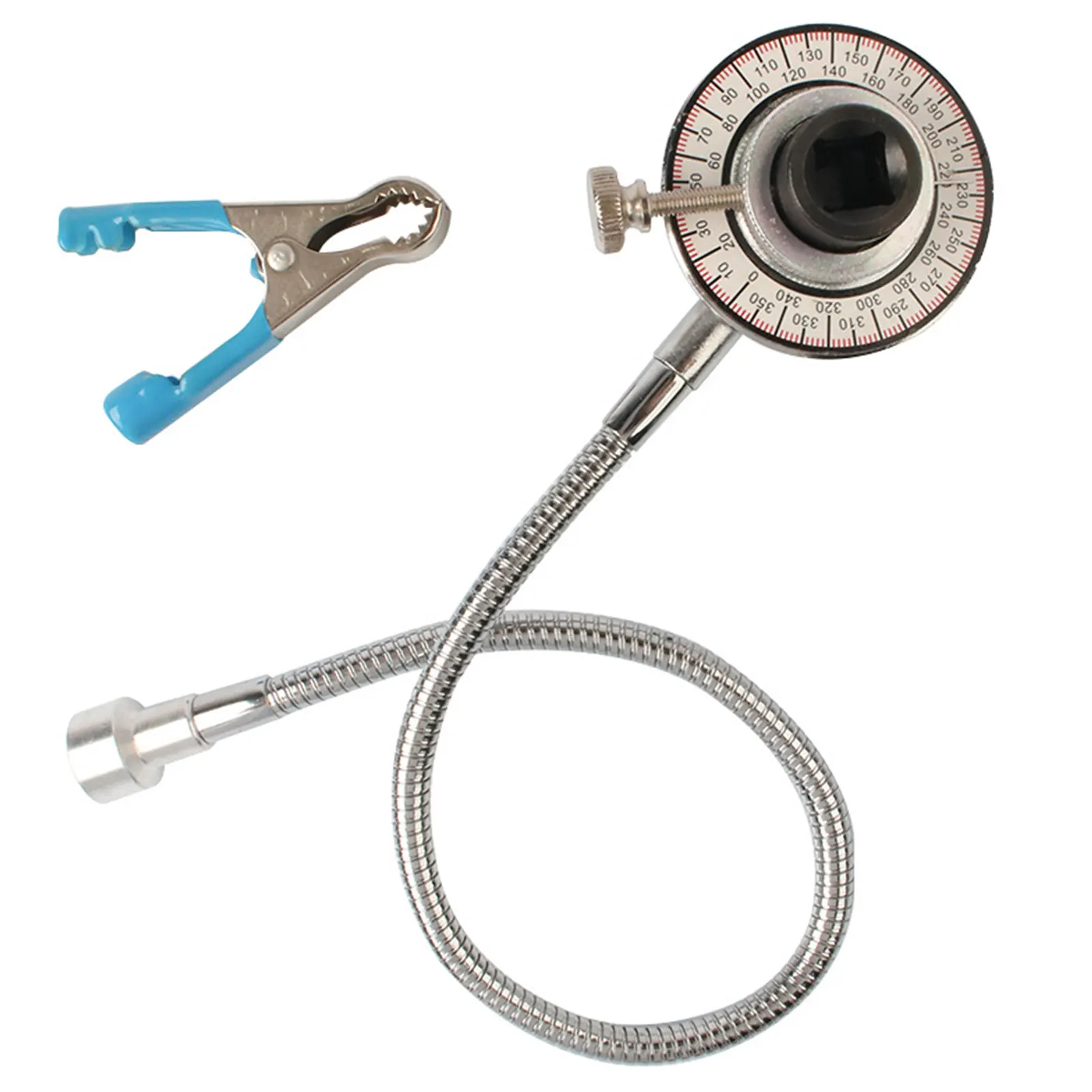 

Professional Measure Tool Drive Torque Angle Gauge 360° Adjustable 1/2" Drive Torque meter Wrench Set Professional Measure Tool