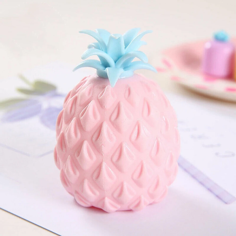 

New Anti Stress Fun Soft Pineapple Ball Stress Reliever Toy Children Adult Fidget Squishy Antistress Creativity Sensory Toy Gift