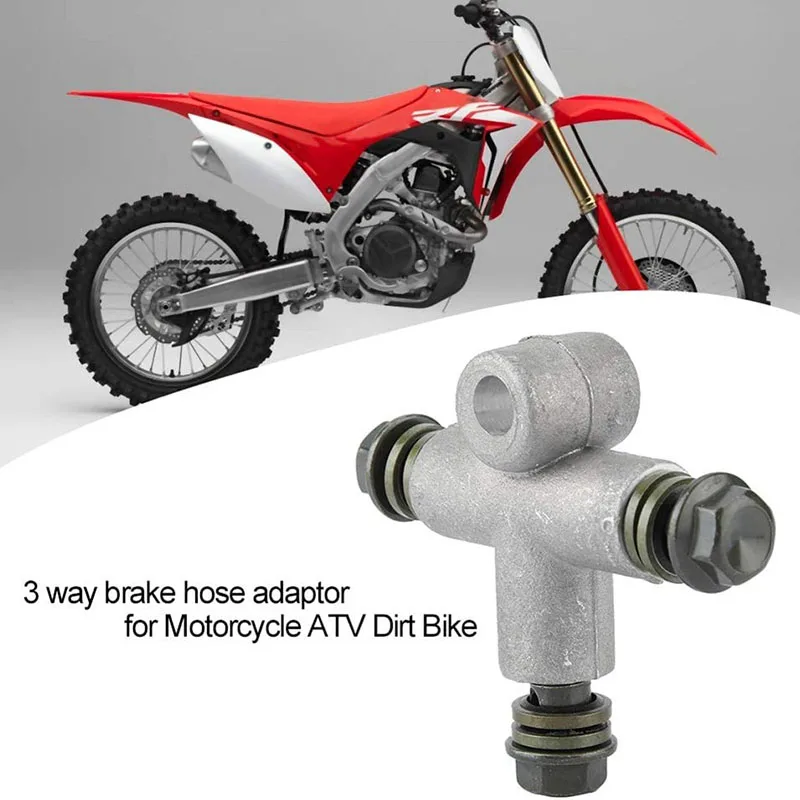 

Тяжелый 3-ходовой Гидравлический тормозной шланг 10 мм, Линейный адаптер, разветвитель для тропа, внедорожника, квадроцикла, сборка