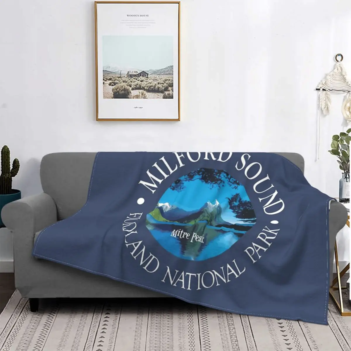 

Milford Sound Obp Blanket Bedspread Bed Plaid Bed Cover Anime Plush Blanket Hoodie Throw And Blanket