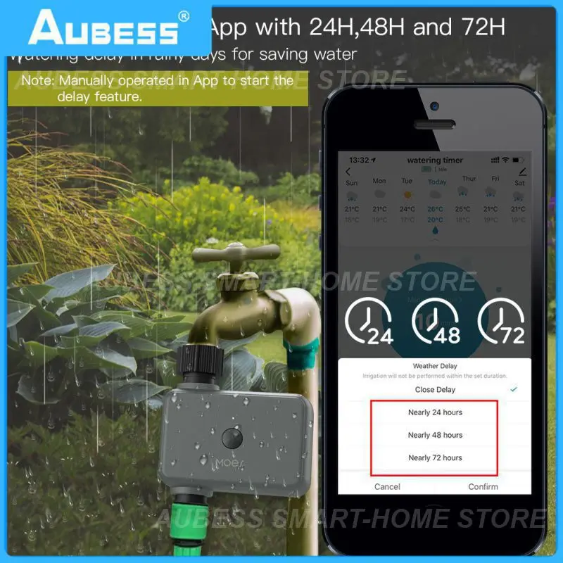 

2.9-116 Psi 4.5° C-45°c Sprinkler Timer Multi-functiona Smart Timer Convenience Electronic Timer 2023 Irrigation Timer Automatic