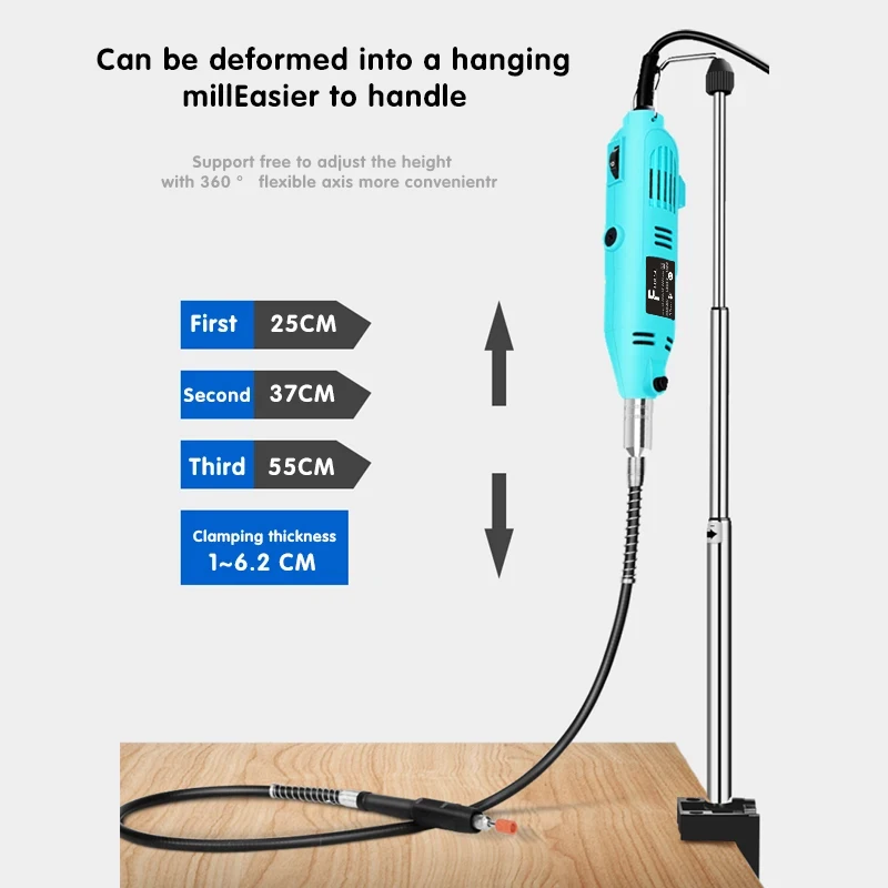 Электрический гравировальный инструмент Dremel с гибким валом