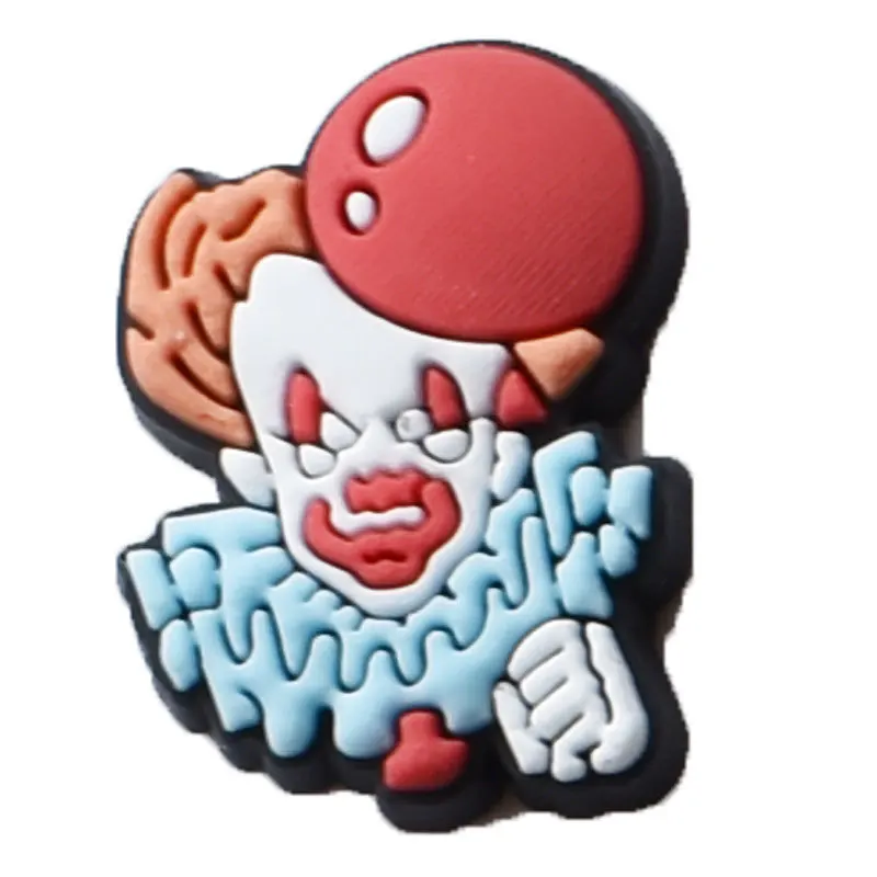 Wholesale Shoe Charms Decorations Fits for Crocs Accesorios 100 Pack Halloween Boys Girls Kids Women Christmas Gifts Party Pins