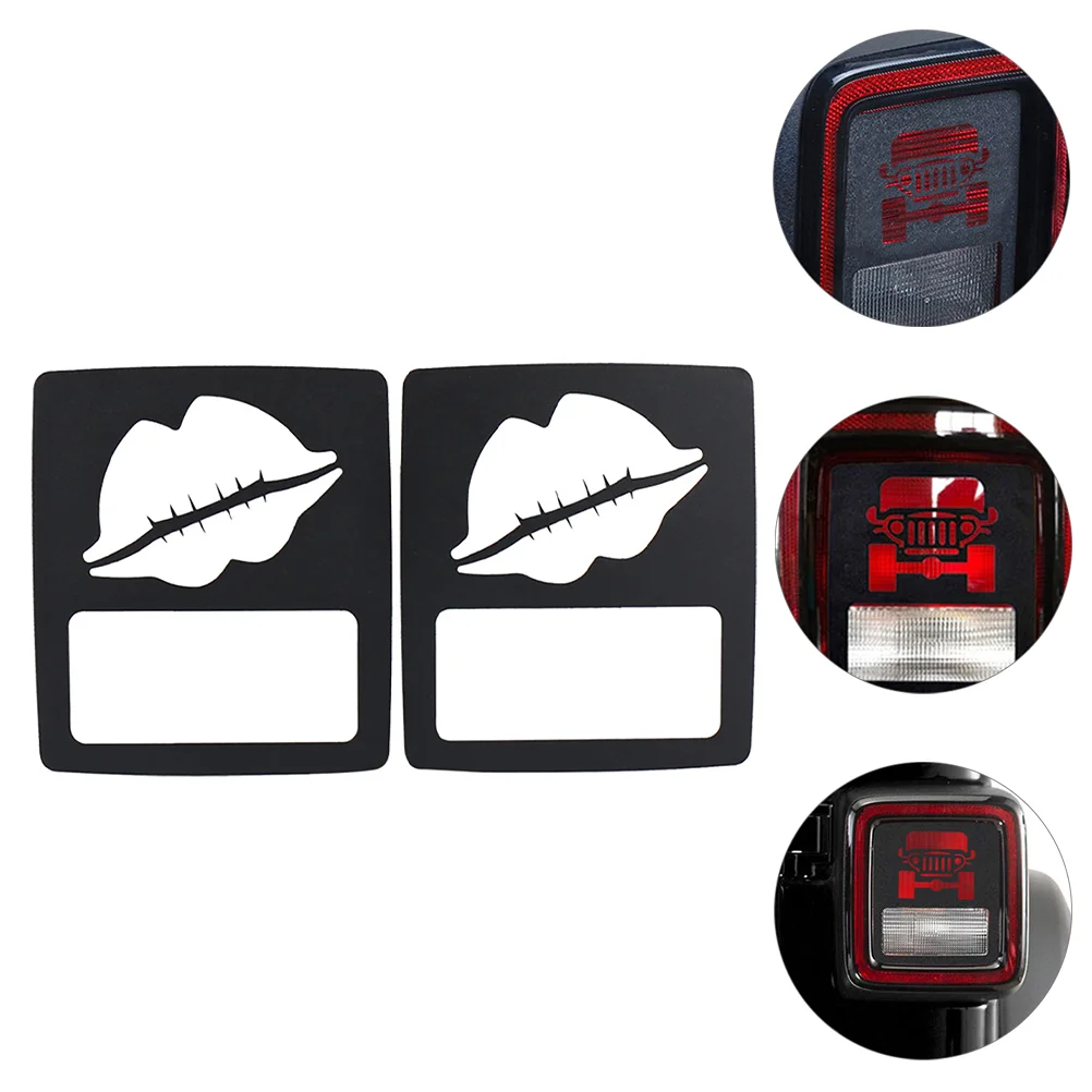 

2pcs Creative Professional Car Accessory Car Taillight Decor Car Taillight Cover