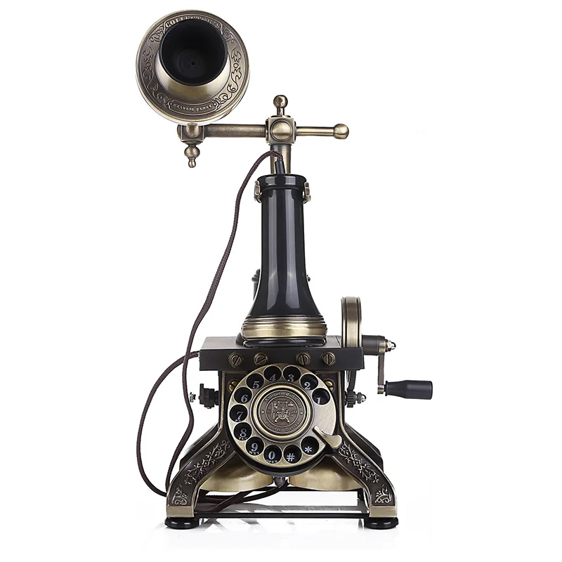 

Antique Telephone Retro Forha1884tn Rotary Dial