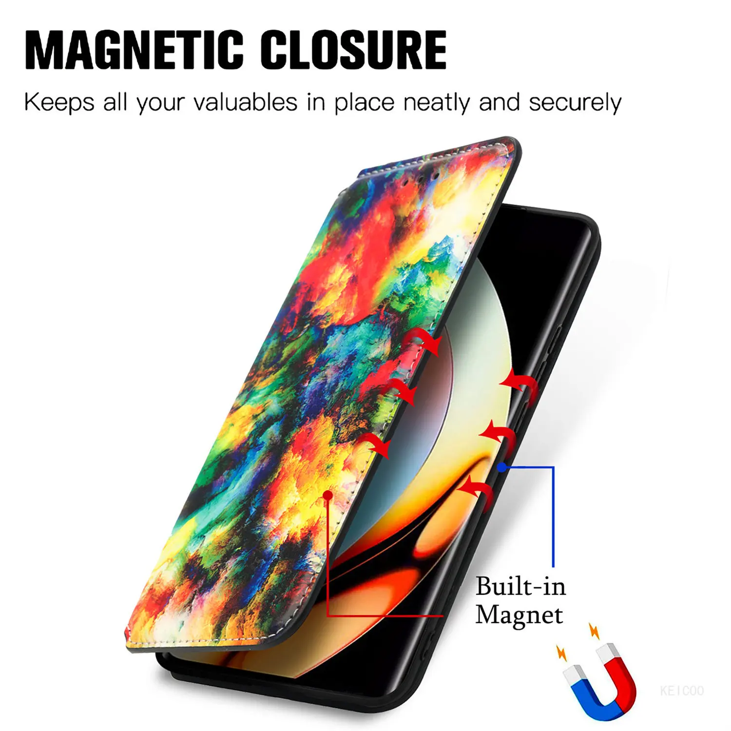 Кожаный защитный чехол-бумажник для Oppo Realme 10 Pro Plus C33 C55 4G чехол RMX3710 RMX3687 RMX3663