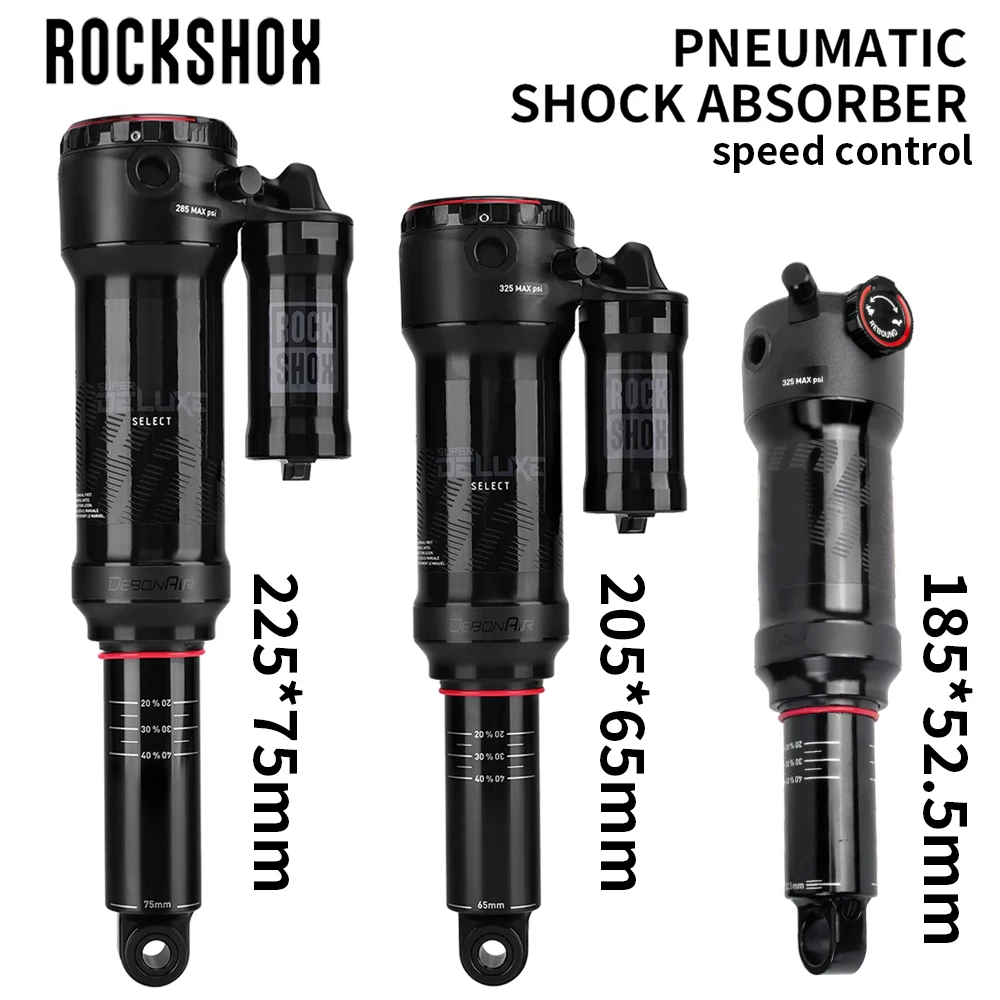 Задний амортизатор SRAM ROCKSHOX Deluxe MTB Trail Bike Debon Air 185/205/225 цаппер пневматический Softtail