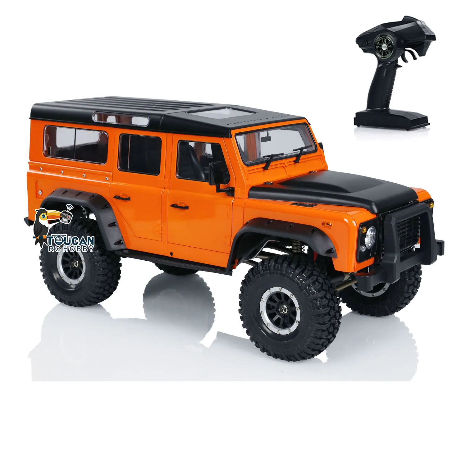 Фото Радиоуправляемая модель внедорожника YIKONG 1/10 4x4 с 2 скоростями, световой системой и мотором ESC №2