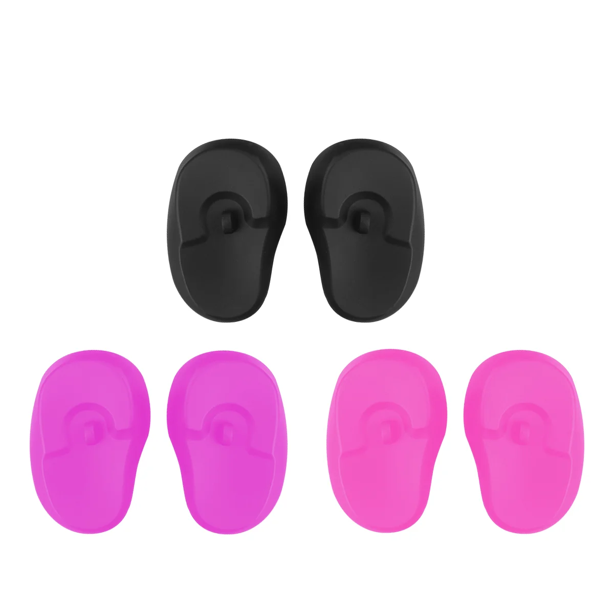 

3 Pairs Salon Ear Protection Protector Caps Hair Coloring Shampoo Highlight Cover Dye Tools Covers Bathing