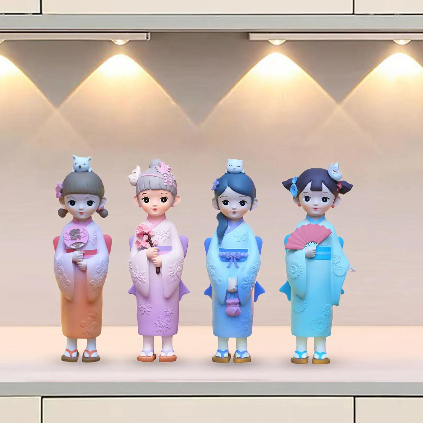 Японское кимоно Geisha кукла азиатская кабуки фигурка в подарок декоративные сабо