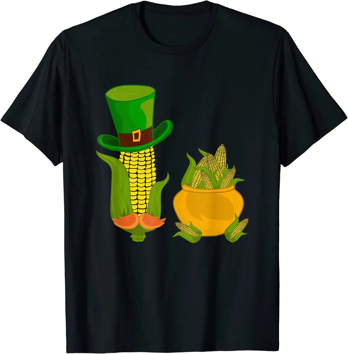 

Футболка с изображением ирландской кукурузы Leprechaun